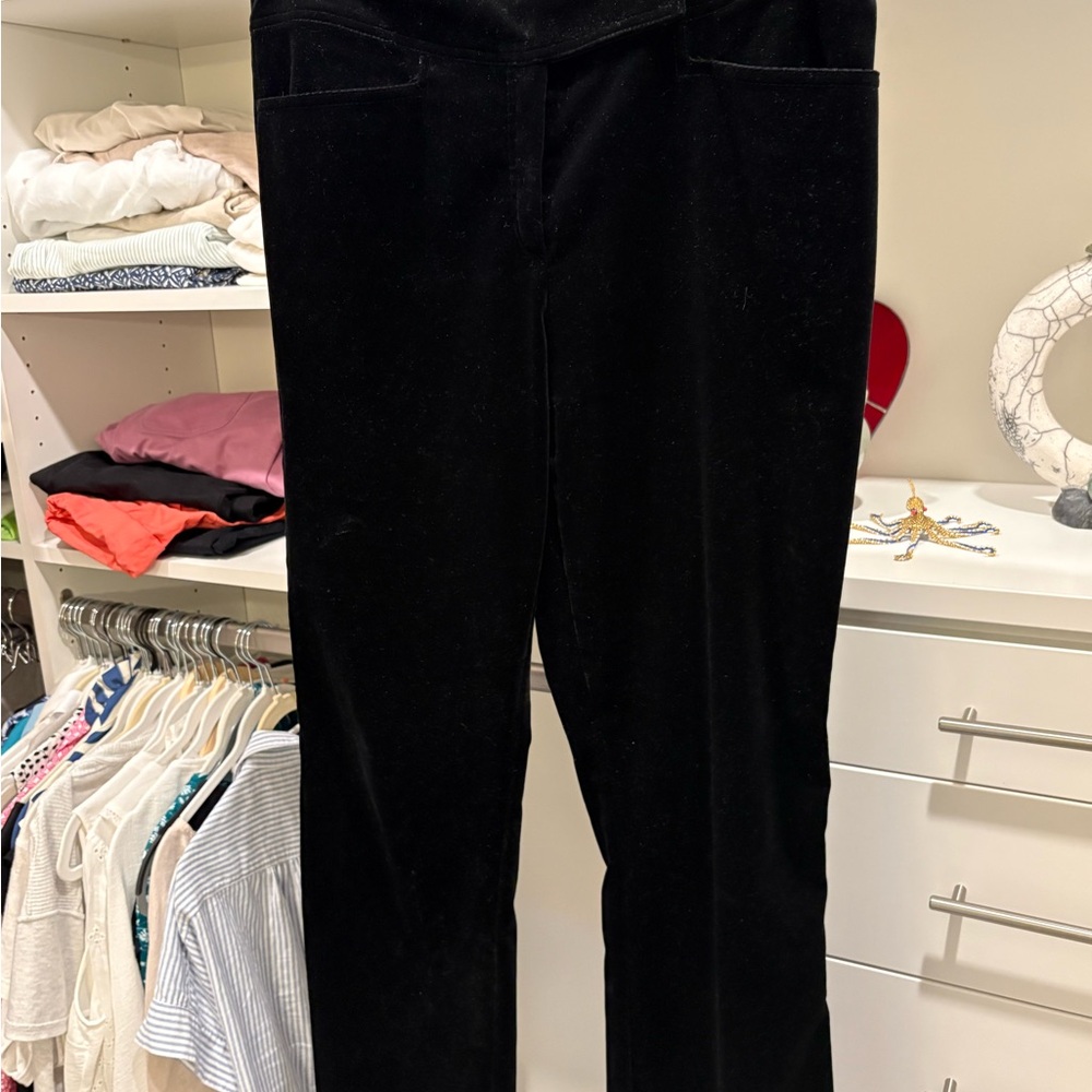 Escada Black Wide Leg Pants